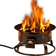 heininger GarageMate Portable Propane Fire Pit