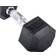 Olive Rubber Hex Dumbbell 2x6kg