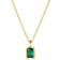 Sif Jakobs Roccanova Piccolo Necklace - Gold/Green