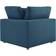 modway Commix Down-Filled Azure Sofa 35" 4 4 Seater