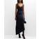 A.L.C. Soleil Lace Trim Slip Dress Dark Sapphire/Black