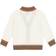 Burberry Baby's Icon Stripe Trim Wool Cardigan - Ivory