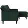 CosmoLiving by Cosmopolitan Strummer Green Sofa 81.6" 2 3 Seater