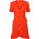 Vero Moda Haya Short Dress - Orange/Spicy Orange