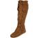 Minnetonka Front Lace Knee - Dusty Brown