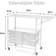 Essex Drawers Trolley Table 15.2x27.6"