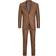 Jack & Jones Solaris Super Slim Fit Suit - Brown/Emperador