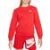 Nike Kids' Sportswear Club Fleece Crewneck Sweatshirt University Red/White