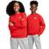 Nike Kids' Sportswear Club Fleece Crewneck Sweatshirt University Red/White