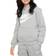Nike Big Kid's Sportswear Club Fleece Hoodie - Dark Grey Heather/White