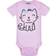 Onesies Short Sleeve Mix & Match Bodysuits 8-pack - Cuddly Cats & Flowers