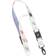 Nike Premium Allover Graphic Print Lanyard White