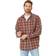 Hurley Men's Portland Organic Flannel, Medium, Cherokee