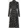 Dolce & Gabbana Logo silk-blend midi dress black