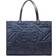 Tory Burch Ella Large Basketweave Tote Bag - Royal Navy