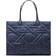 Tory Burch Ella Large Basketweave Tote Bag - Royal Navy