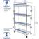 Seville Classics Wire Garage Storage Shelving System 30x49.5"