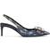 Dolce & Gabbana denim slingback pumps