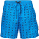 MCM Monogram Print Swim Trunks - Blue