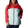 Columbia Women's Alpine Chill Windbreaker Plus Size Jacket - Red Hibiscus/Icy Morn/Black