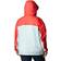 Columbia Women's Alpine Chill Windbreaker Plus Size Jacket - Red Hibiscus/Icy Morn/Black