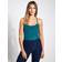 Beyond Yoga Spacedye Slim Racerback Cropped Tank Lunar Teal Heather