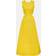 Ganni Broderie anglaise cotton maxi dress yellow