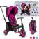 smarTrike 6 in 1 STR3 Folding Toddler Tricycle with Stroller