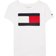 Tommy Hilfiger Kid's Flag T-shirt - Classic White