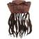 Wicked Costumes Caribbean Jack Sparrow Hat with Hair & Beads