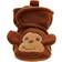 Hudson Baby Animal Fleece Lined Booties - Monkey