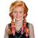 Disguise Frozen Anna Wig for kids Orange