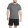 Nike Men's Dri-FIT Fitness T-shirt - Carbon Heather/Black