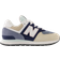 New Balance Little Kid's 574 - Navy/Light Surf/Washed Pink