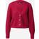 Only Carol Texture Knitted Cardigan - Dark Red