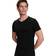 Falke Men's Cotton-Stretch Crewneck T-Shirt Black