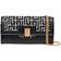 Balmain wallet in two-tone jacquard - ivoire_noir - one