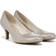 LifeStride Parigi Pump Shoes Champagne Synthetic Fabric