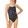 Dolfin Big Girls One Piece Swimsuit, 14, Black Black