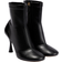 Gianvito Rossi Leather Ankle Boots - Black