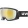 Uvex Contest CV Race black matt gold-green