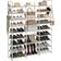 Wowlive 9 Tiers Large Shoe Rack 50x60.2"