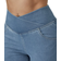 Halara High Waisted Crossover Pocket Washed Stretchy Knit Casual Super Flare Jeans - Denim Light Blue