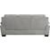 Lexicon Felicia Light Gray Sofa 80" 3 Seater