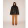 Nanushka Hide faux leather puffer jacket black