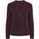 Pieces Juliana Knitted Pullover - Grape Wine