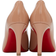 Christian Louboutin Pumppie 85 Patent - Nude/Lin Nude