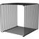 Montana Furniture Panton Wire Black Wall Shelf 13.7"