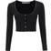 Alexander Wang Black Crystal Cardigan