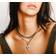 Artizan Joyeria The Lightning Layered Necklace Set - Gold/Silver/Transparent